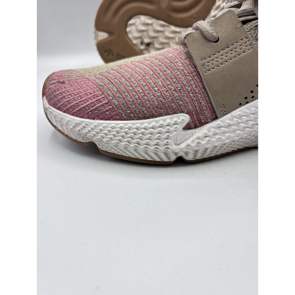 Adidas Originals Prophere Men’s Size 11.5 Beige Tan Pink Athletic Sneakers